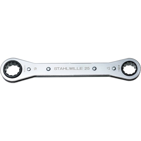 Ratchet Ring Wrench Size 12 X 13 Mm L.170 Mm
